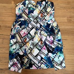 City chic peplum dress